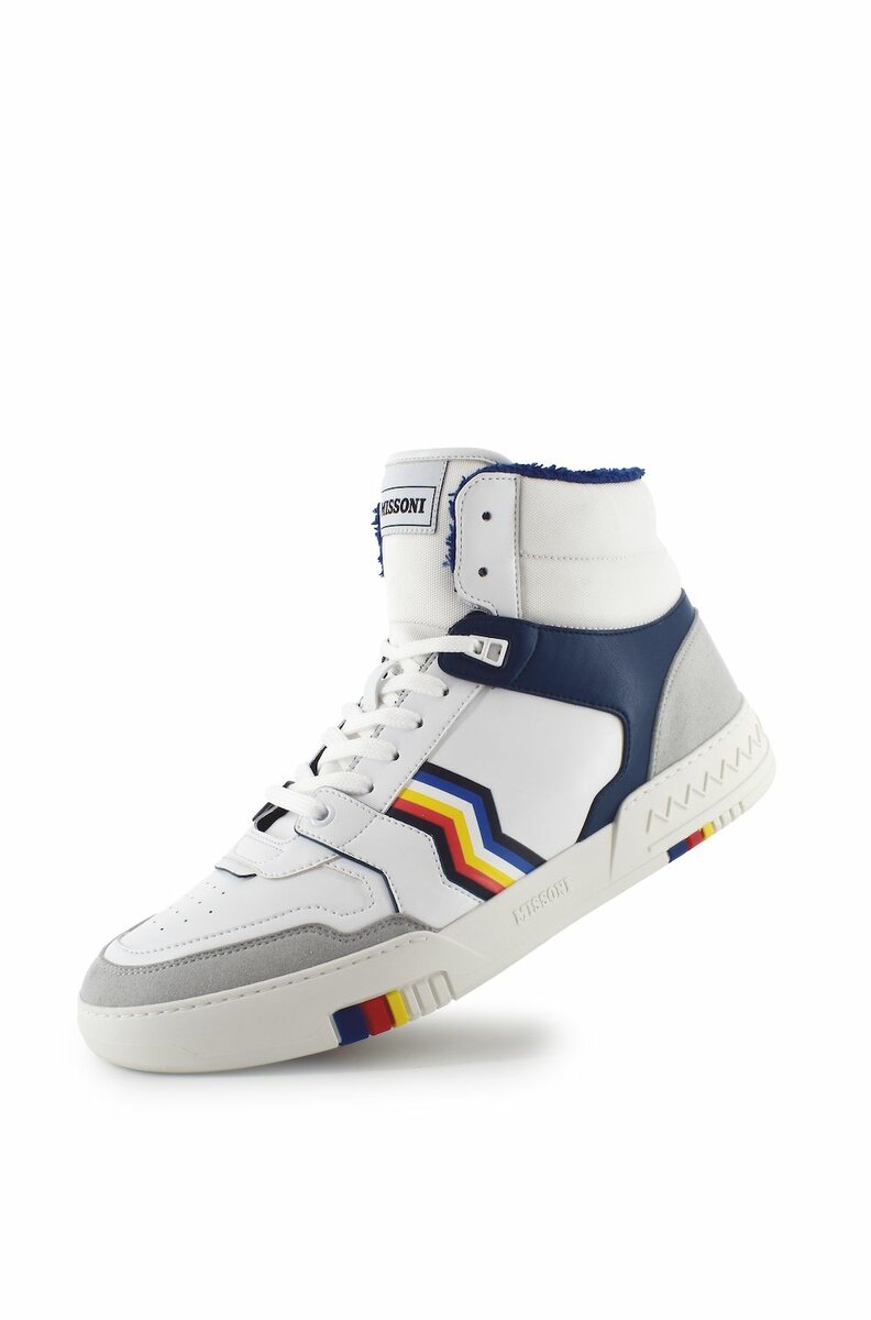 Baskets montantes multicolores