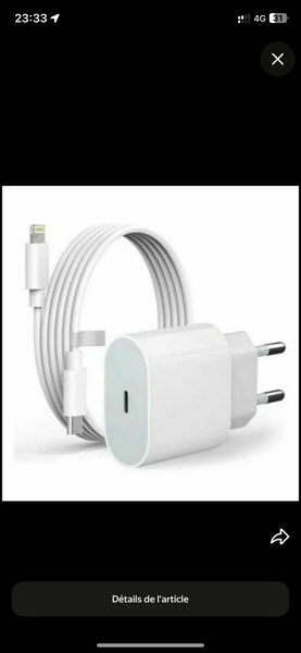 Chargeur Rapide USB-C