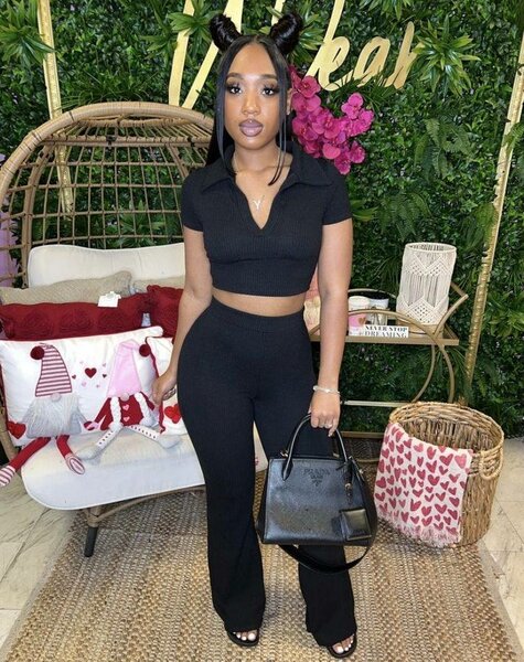 Ensemble top et pantalon élégants