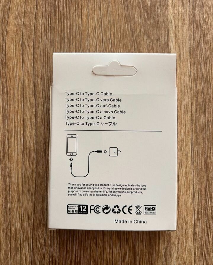 Câble Type-C rapide 1m