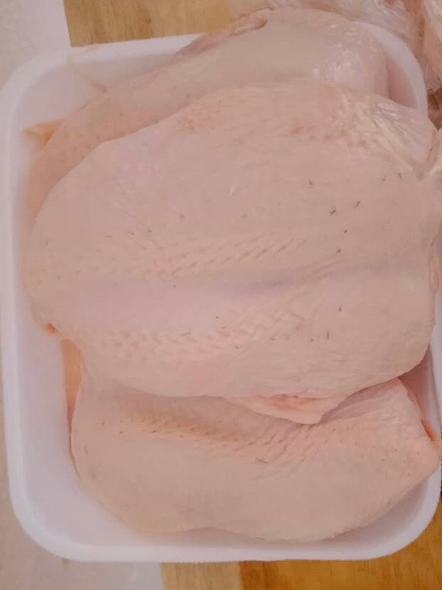 Filets de poulet frais