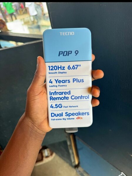 Tecno POP 9 - Écran 120Hz