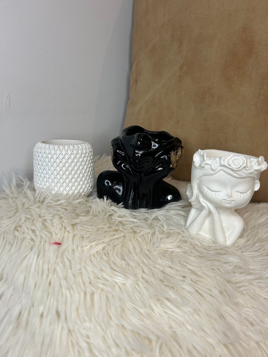 Pots en céramique décoratifs