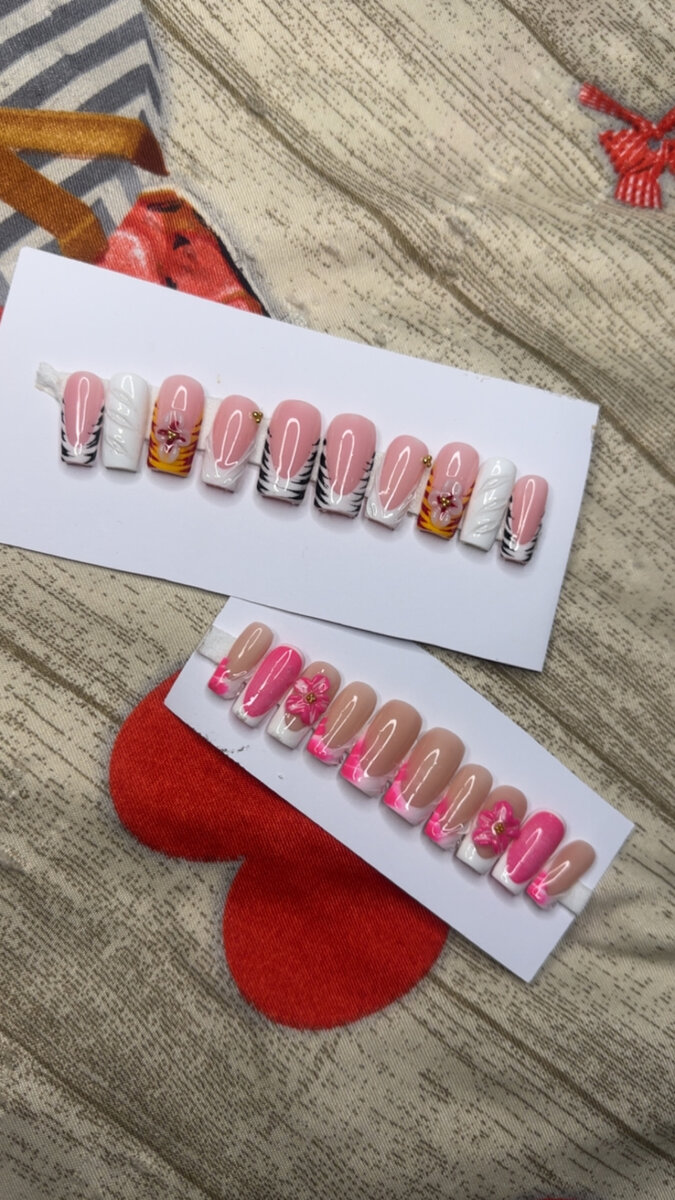 Faux ongles élégants