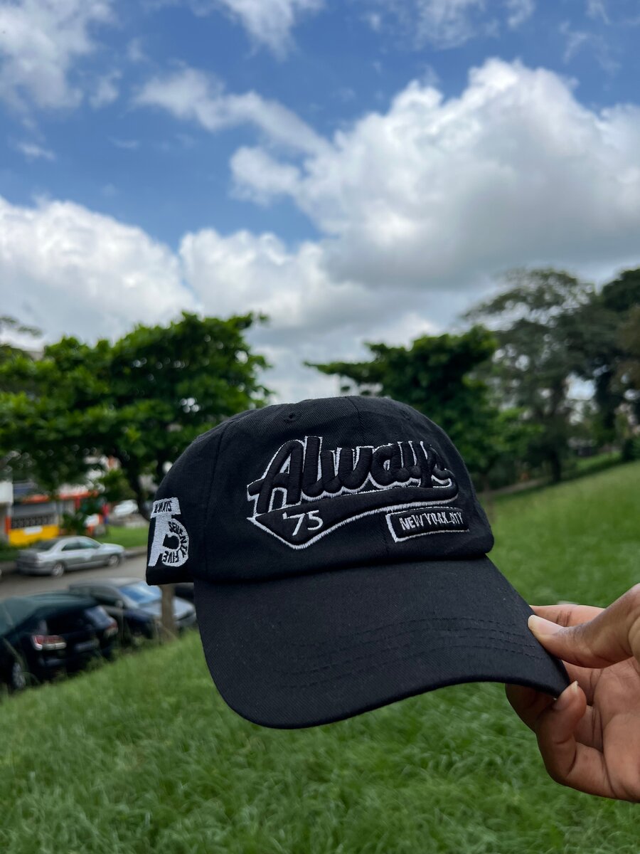 Casquette Noire "Always"