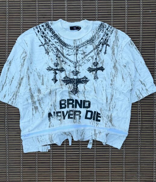 T-shirt graphique style vintage