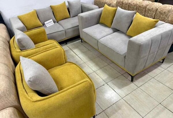 Ensemble canapé moderne gris