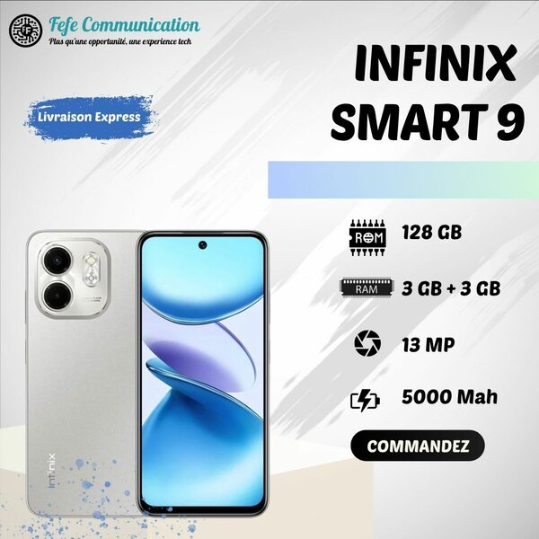 Infinix Smart 9 - 128GB - 6GB