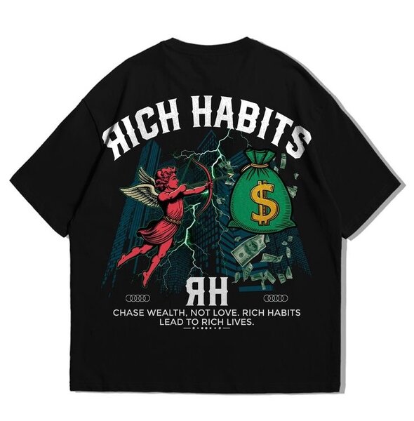 T-shirt "Rich Habits"