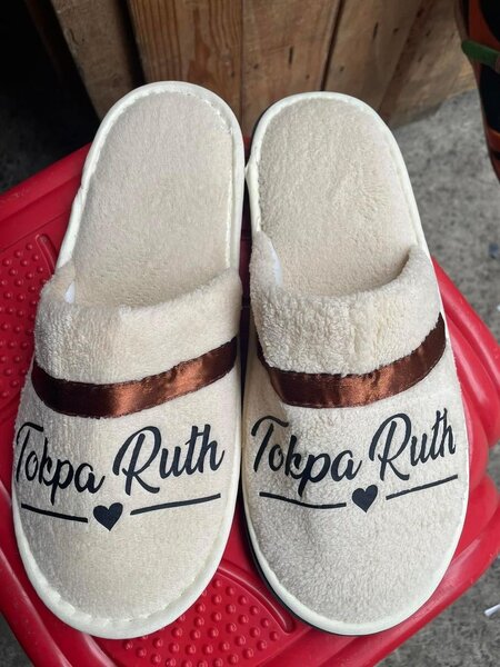 Chaussons confort personnalisés