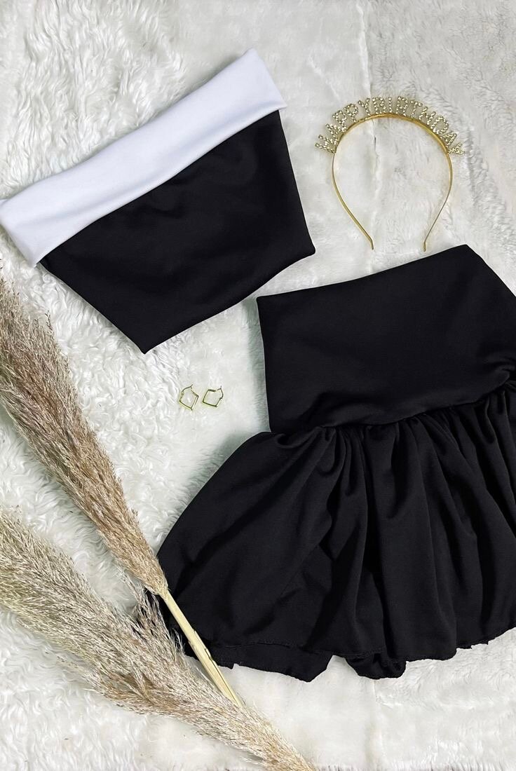 Ensemble chic jupe et top