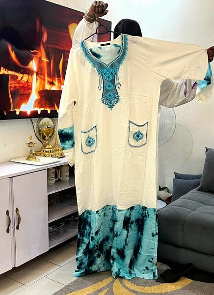 Robe caftan boho chic