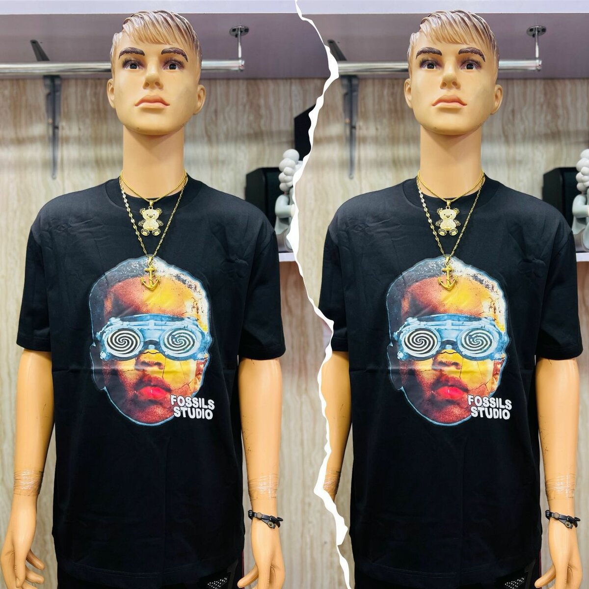 T-shirt graphique tendance