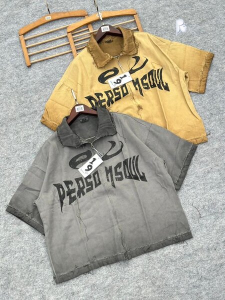 Chemisettes imprimées unisexes