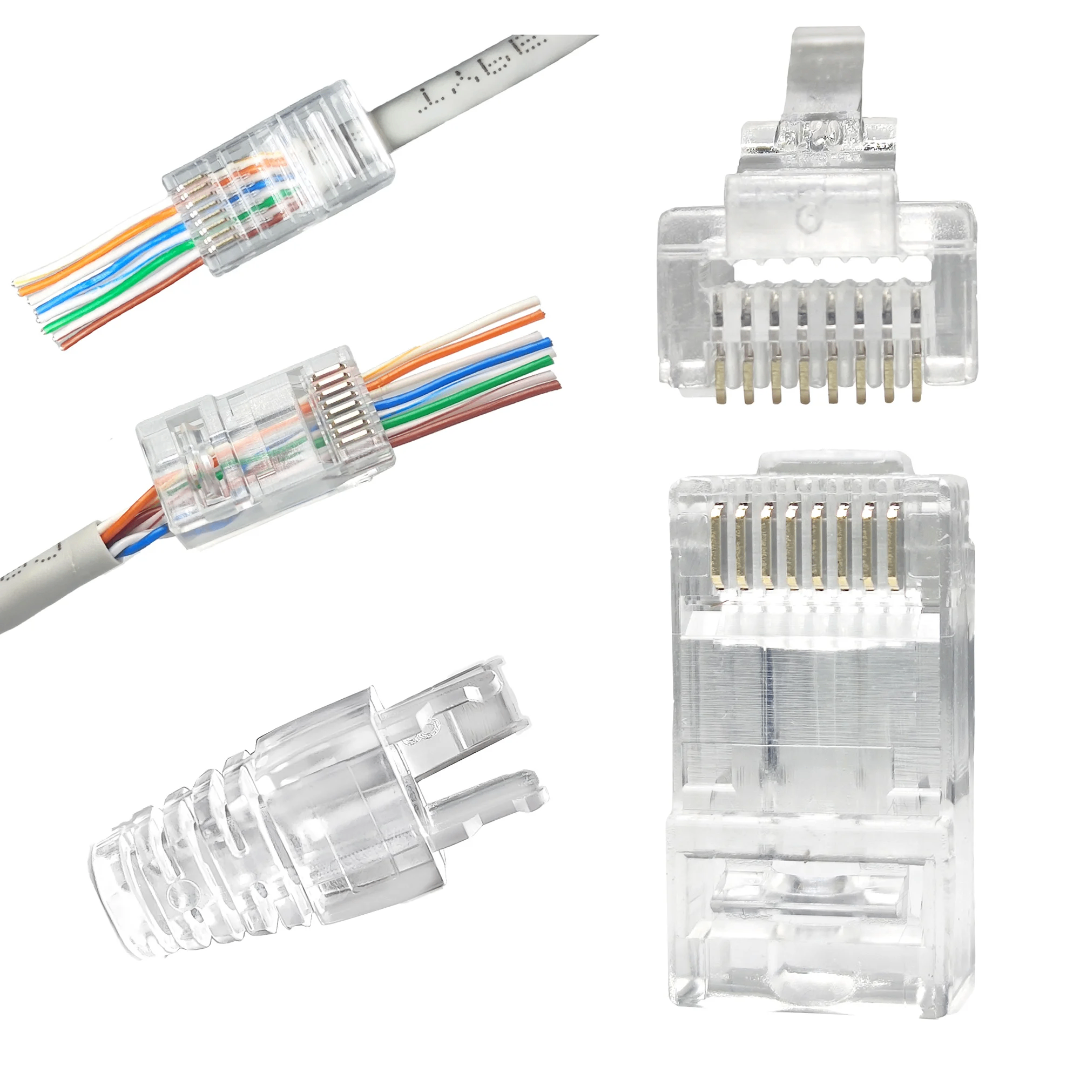 Connecteurs RJ45 avec Trou