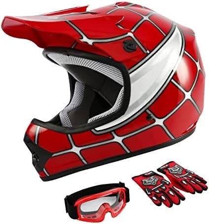 Kit Casque Moto Cross Enfant