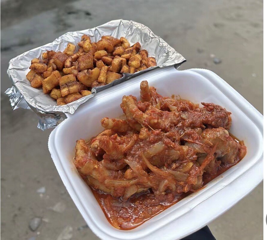 Patte de poulet  épicés