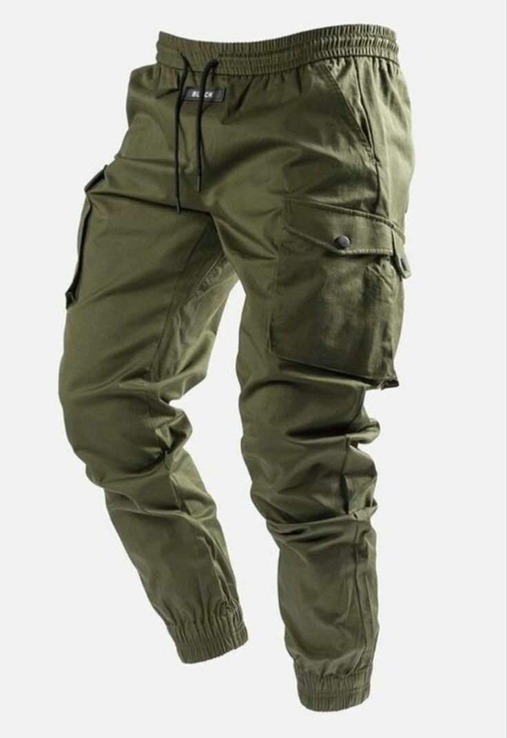 Pantalon cargo homme kaki