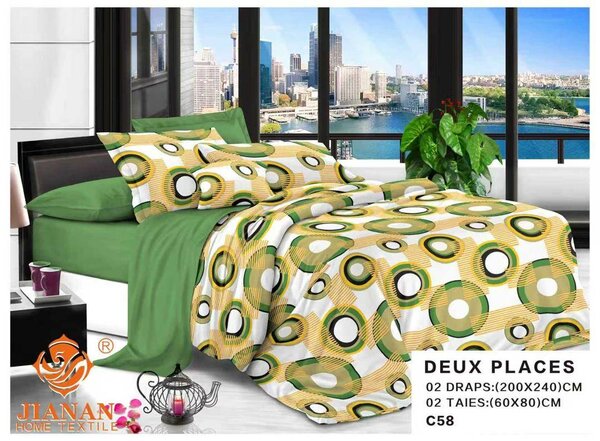 Draps de lit imprimés