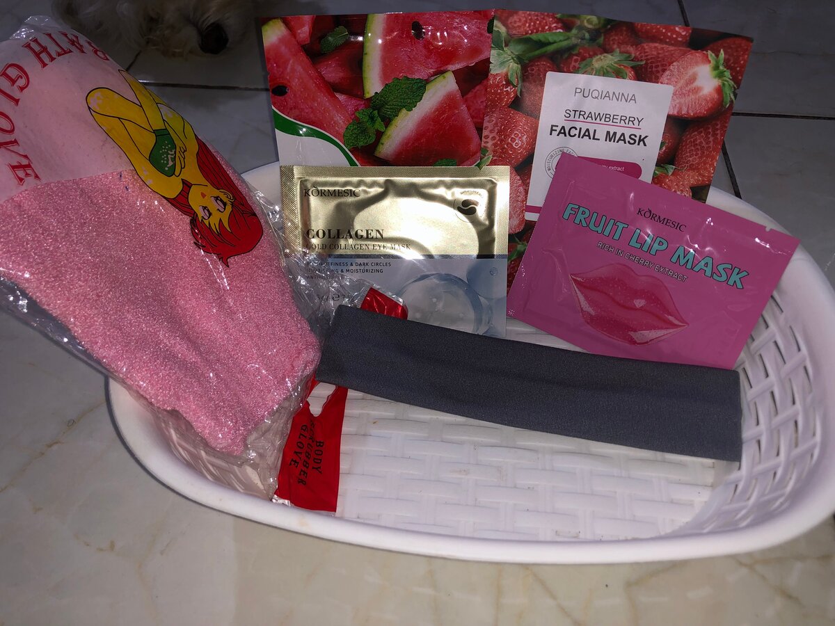 Ensemble de soins visage relaxant