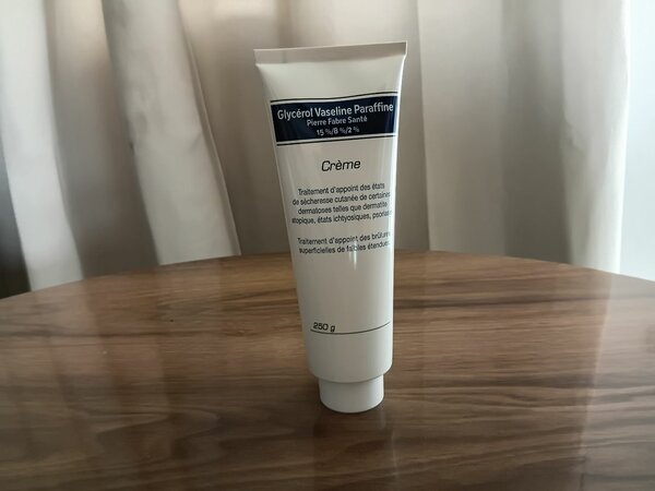 Crème hydratante Glycérol Vaseline Paraffine