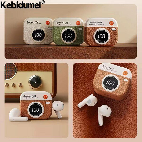 Écouteurs Bluetooth Retro