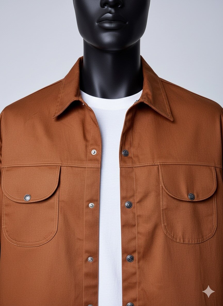 Surchemise Homme  terracota