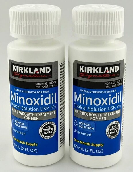 Minoxidil 5% (02 flacons)