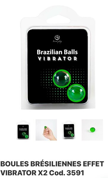 Boules Brésiliennes Effet Vibrant