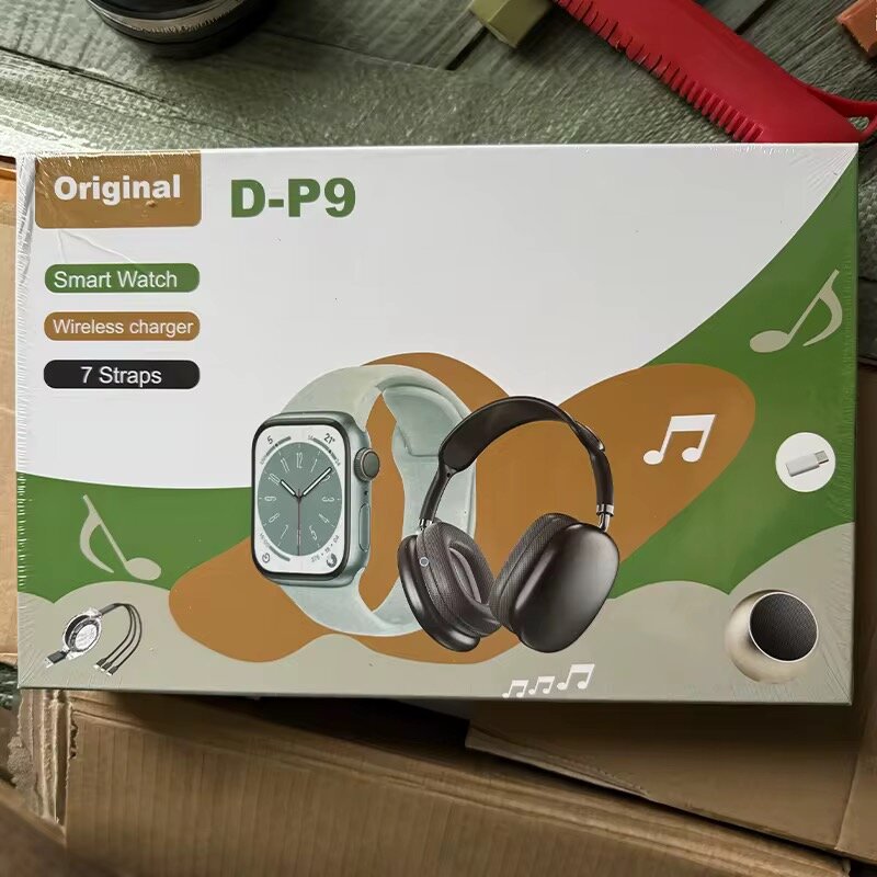 Casque et Montre Intelligente D-P9