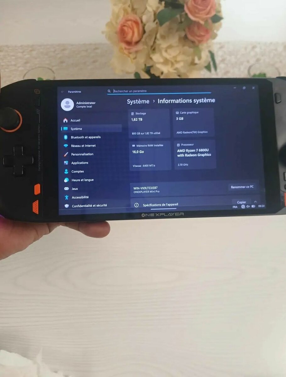 Console de jeu Asus ROG Ally