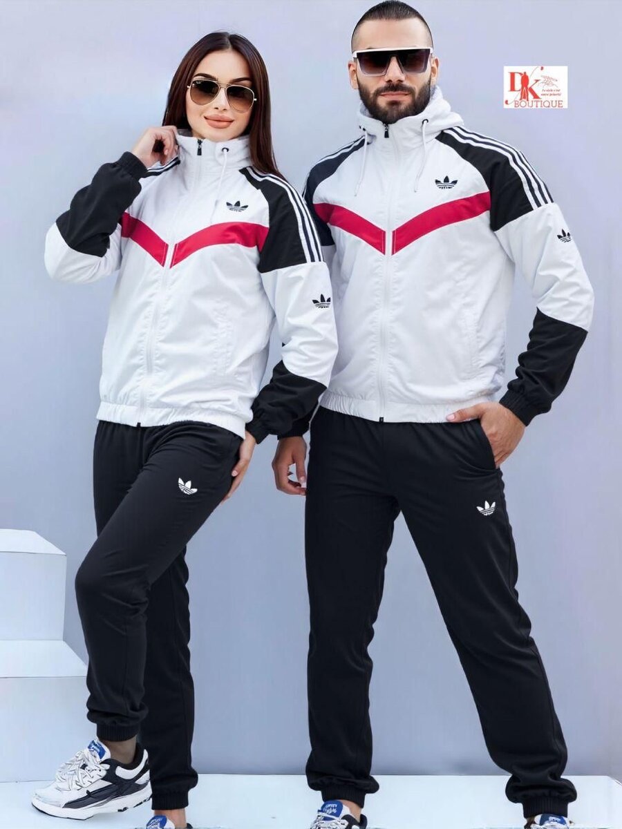 Tenue de sport unisexe élégante