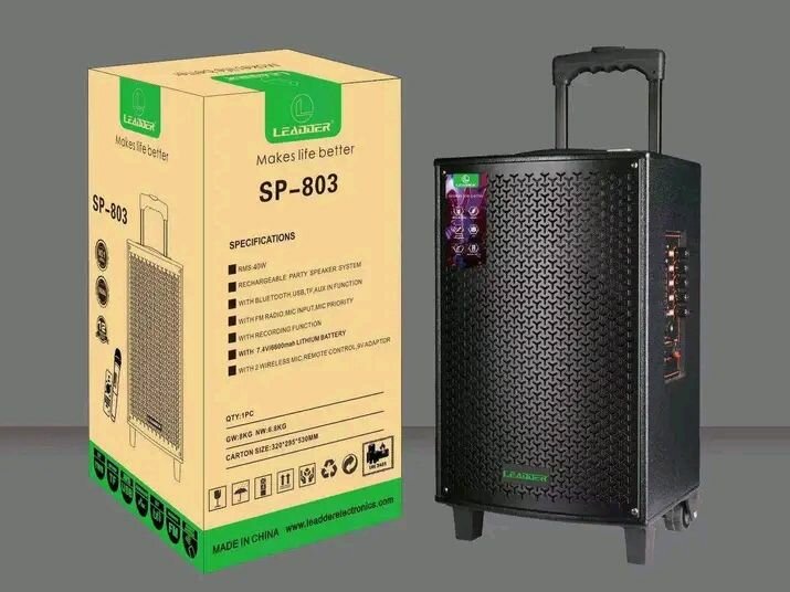 Enceinte portable LEADDER SP-803