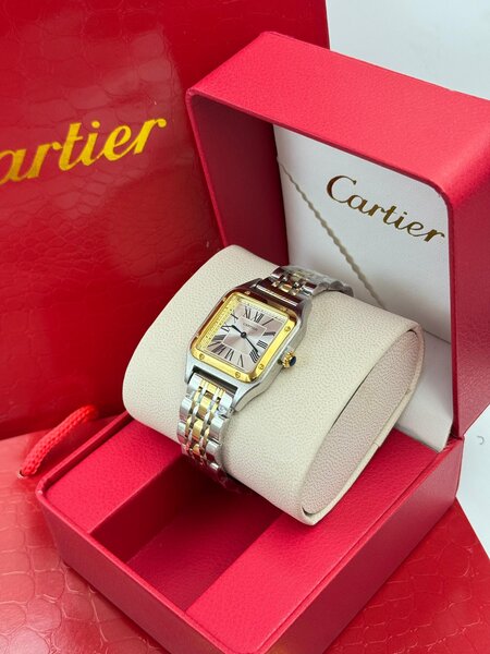 Montre Cartier Santos Doré