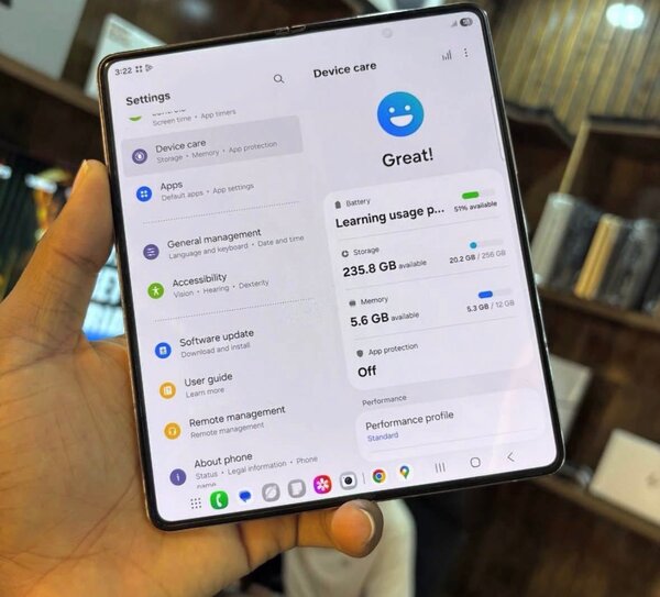 Samsung Galaxy pliable