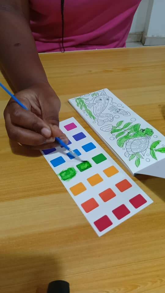 Aquarelle Kuromi pour enfants