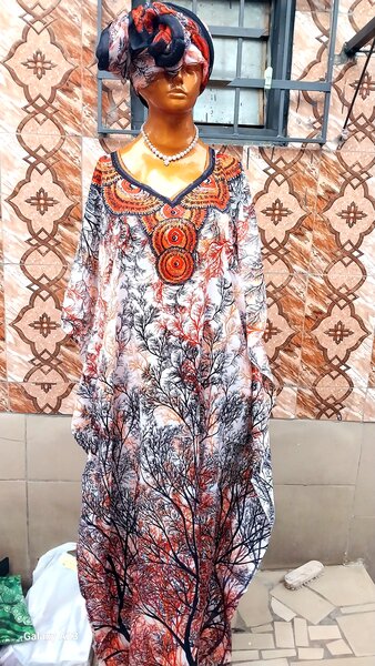 Boubou Imprimée Colorée