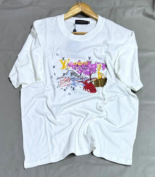 T-shirt Louis Vuitton blanc homme