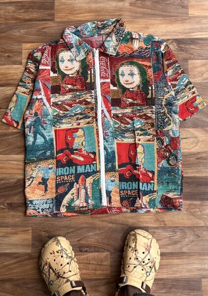 Chemise bohème imprimée