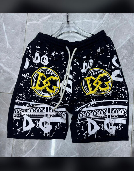 Shorts décontractés imprimés unisexes