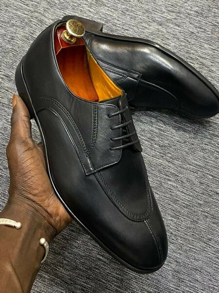 Chaussures Derby en Cuir Élégant