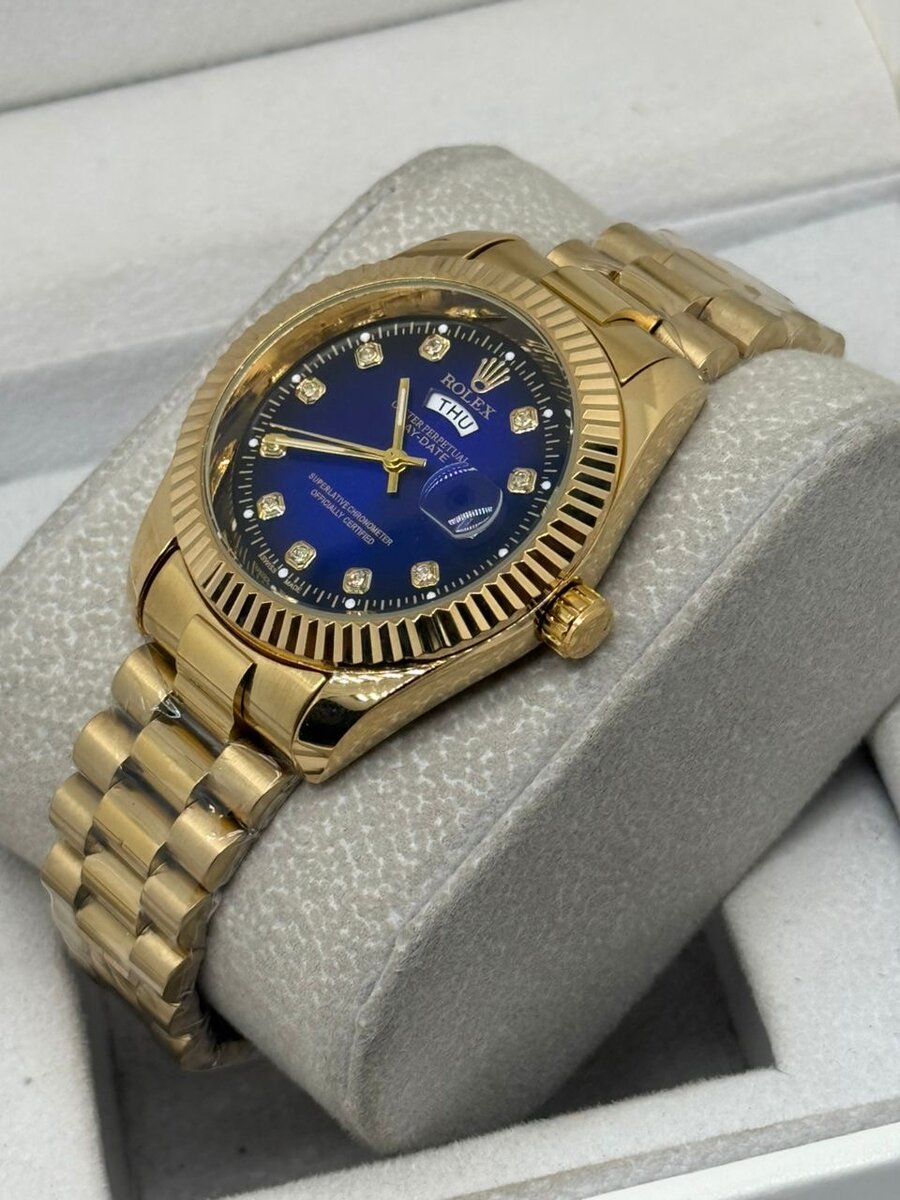 Montre Homme Luxe Dorée