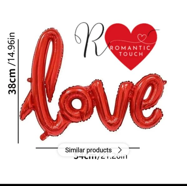 Décoration "Love" romantique