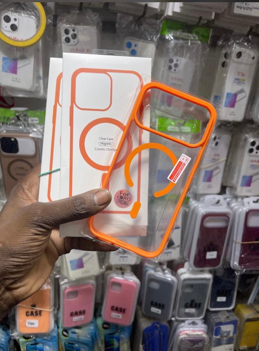 Coque iPhone MagSafe Orange