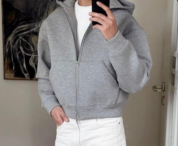 Sweat à capuche zippé