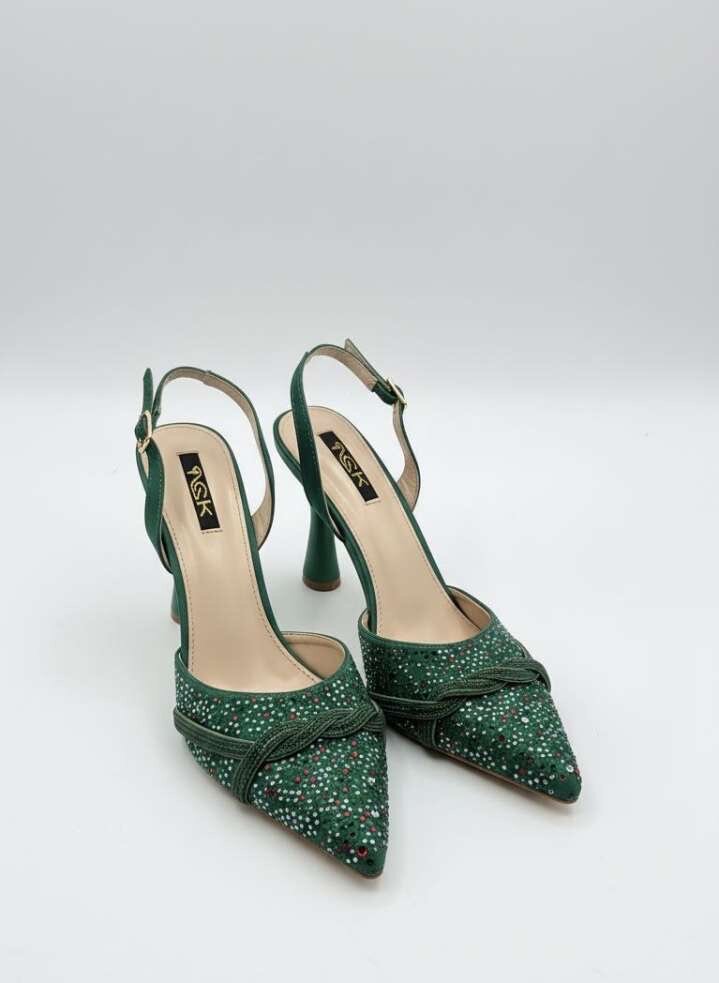 Escarpins Émeraude Glamour