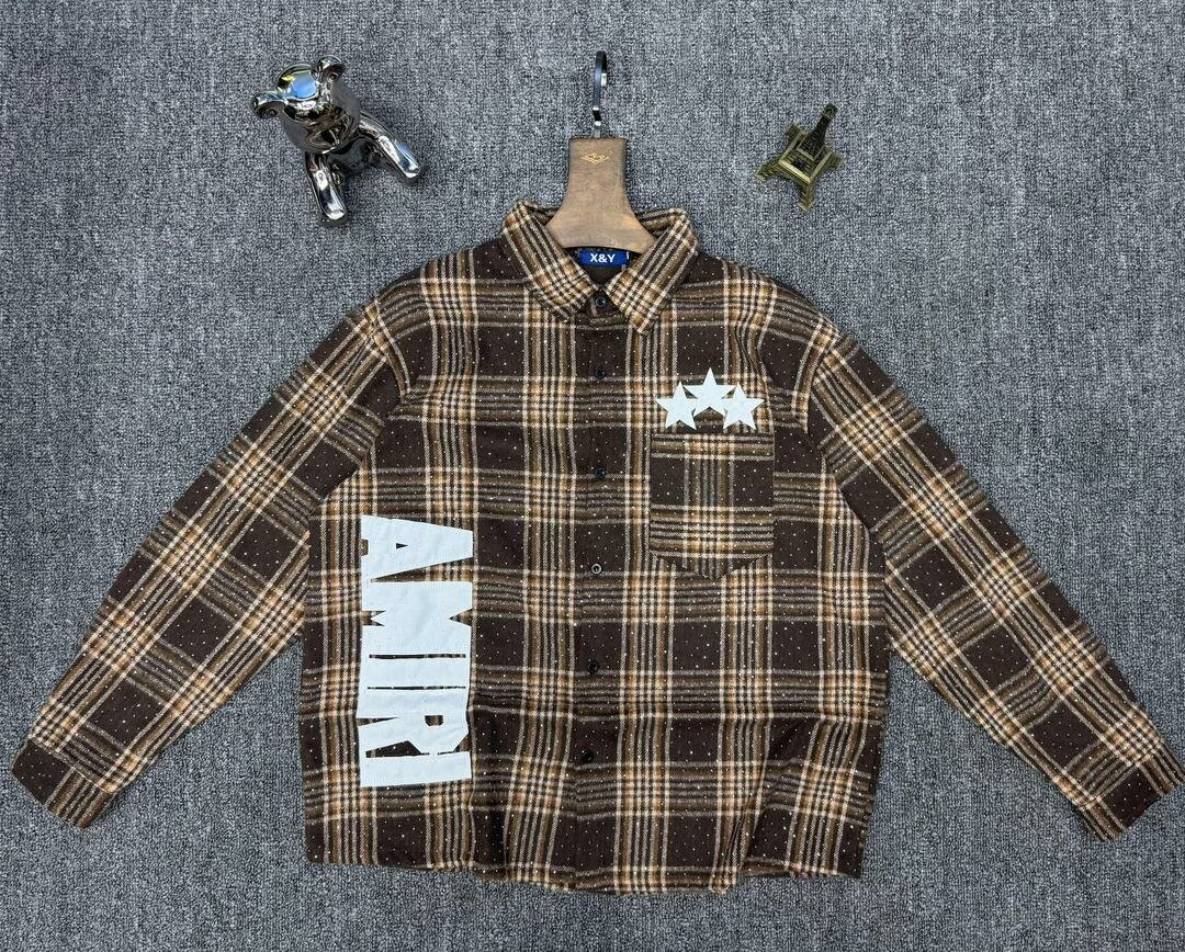 Chemise en flanelle à carreaux