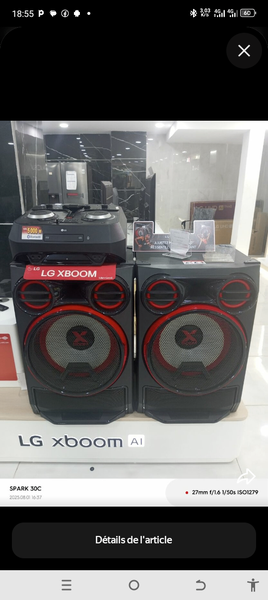 LG XBoom Système Audio Puissant