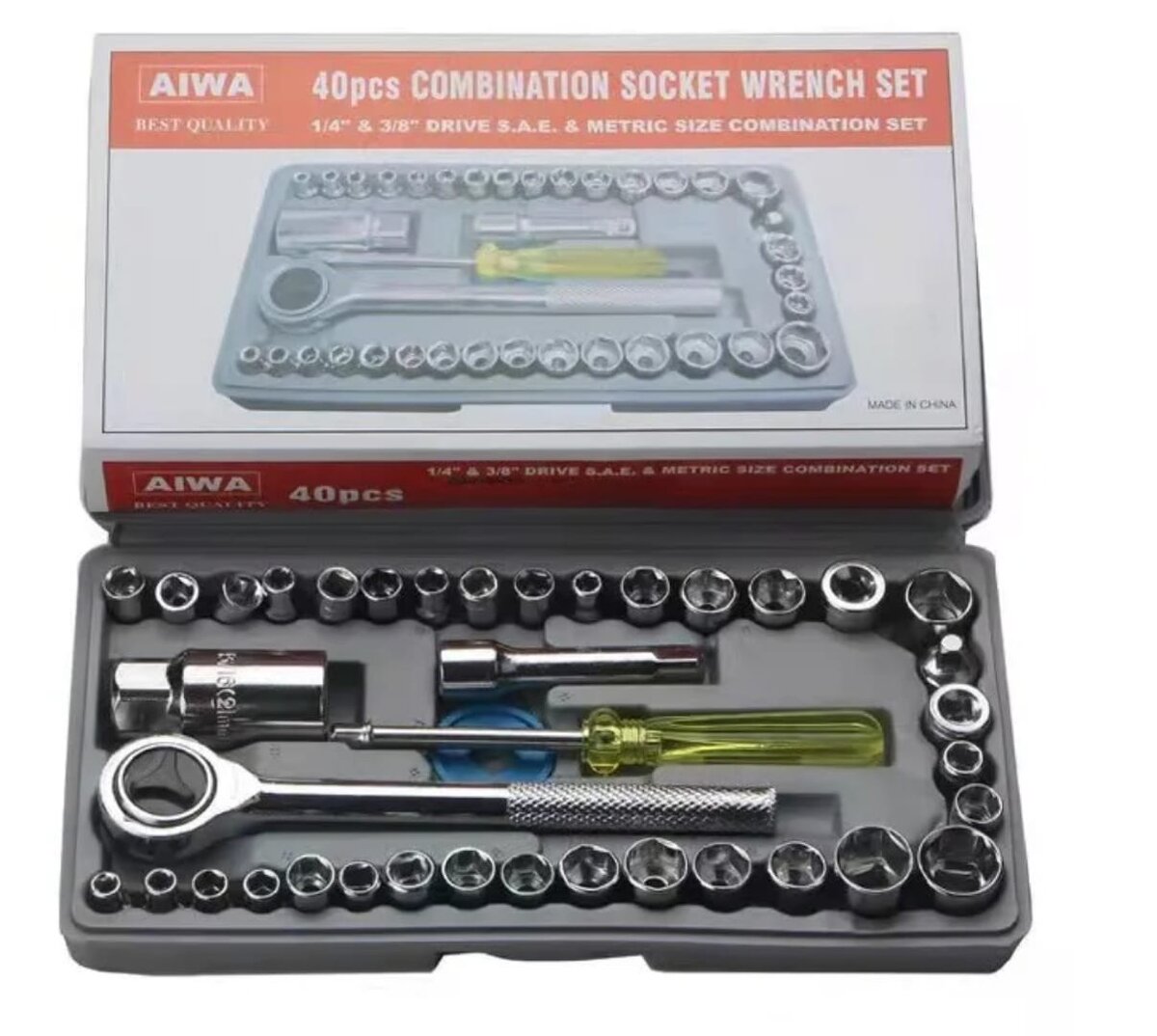 Jeu de Douilles 40 pièces AIWA