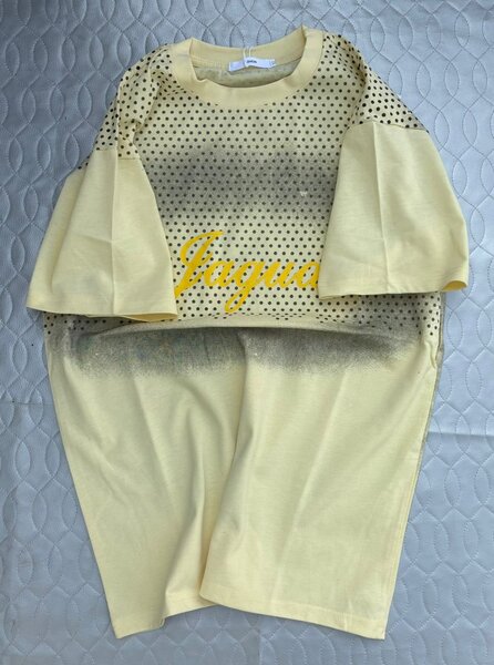 T-shirt streetwear jaune